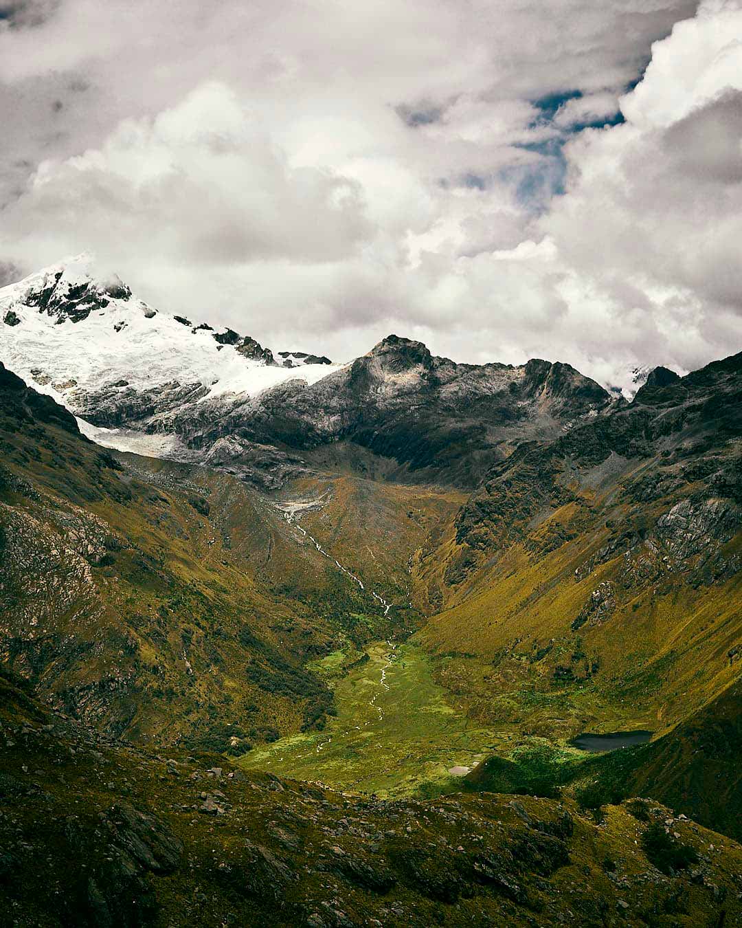 Reserva Nacional de Huascarán Hermosa vista de la Reserva Nacional de Huascarán
