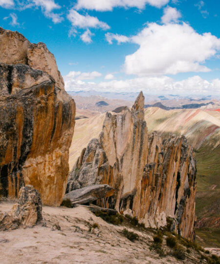 Puente de piedra en Palccoyo