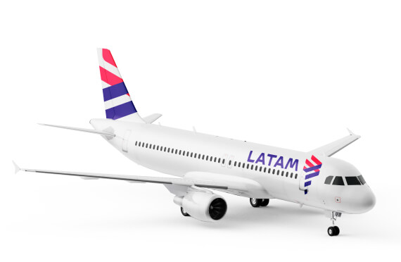 Free Airplane Mockup 2 1