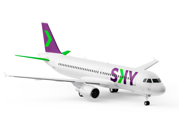 Free Airplane Mockup 2 2 1