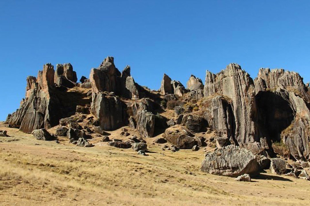 Bosque de piedras, en Huancayo