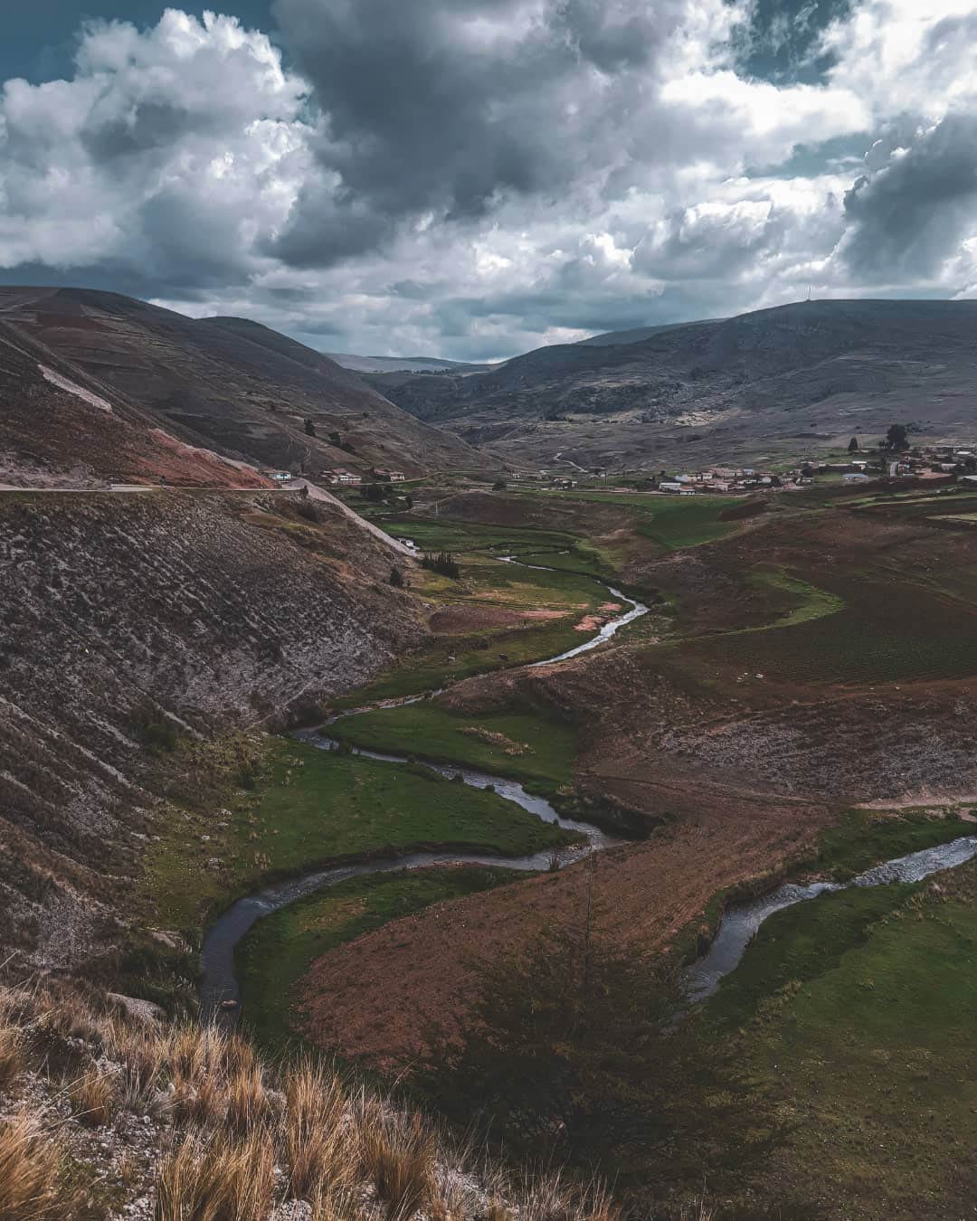 Vista panorámica del Valle del Mantaro, ubicado en Jauja