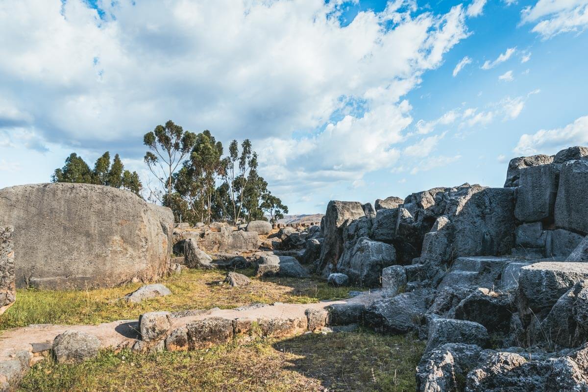 Vista exterior de Qenqo