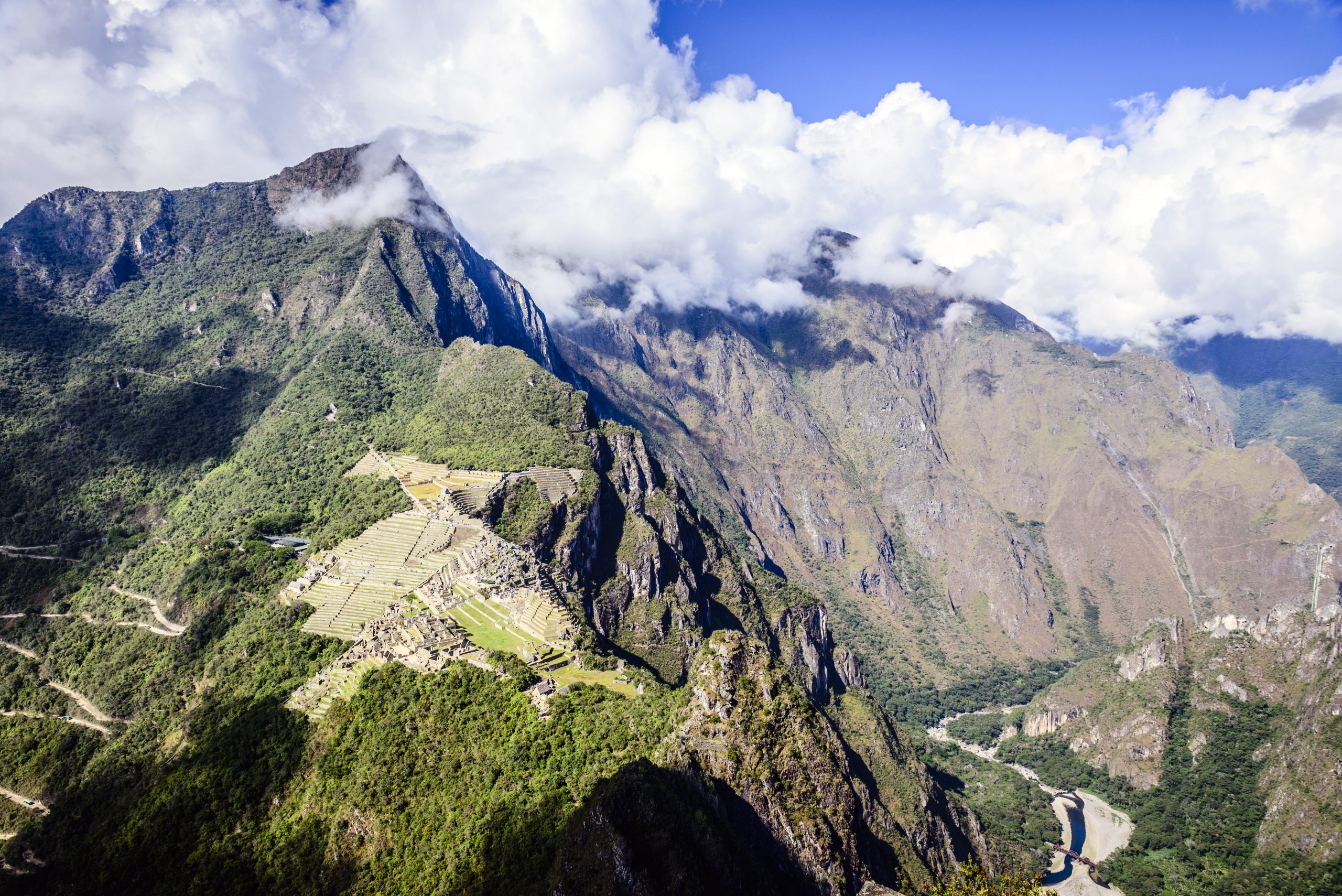 montaña machu picchu