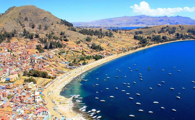 la Isla del Sol en Puno