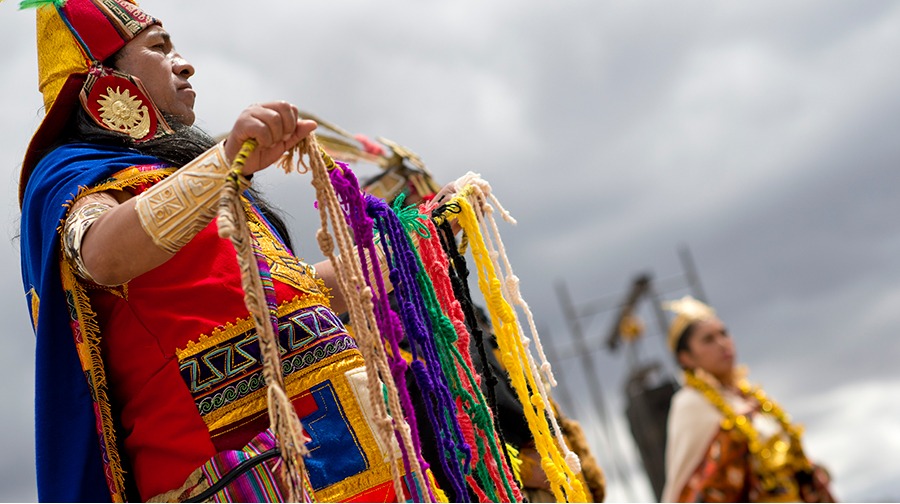 Los quipus, eran un sistema de numeración en tiempo de los incas