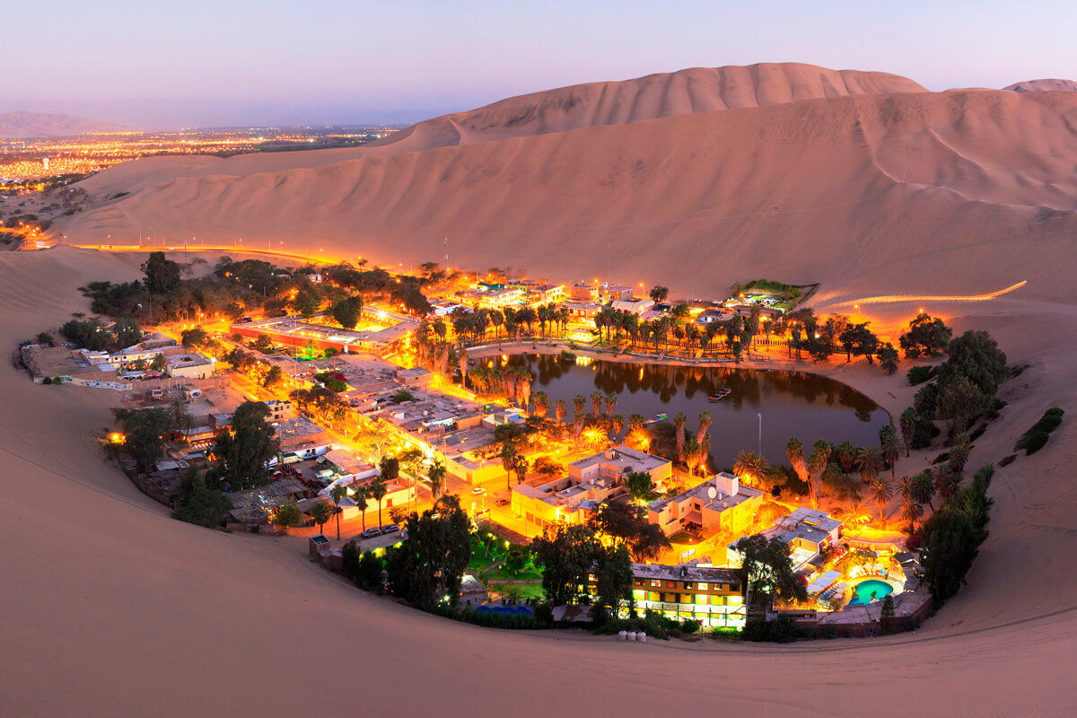 Huacachina from Lima