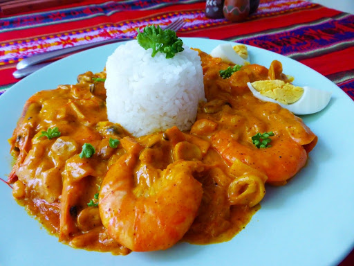 Picante de mariscos