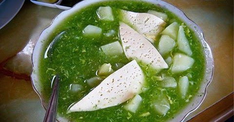 sopa verde