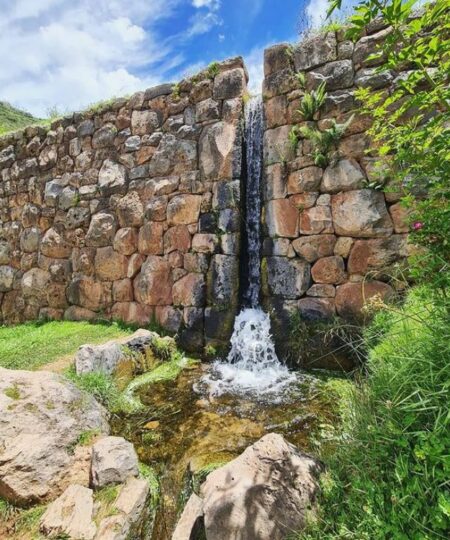 Tipón, un  yacimiento inca con un sistema de riego a unos 30 km de Cusco.